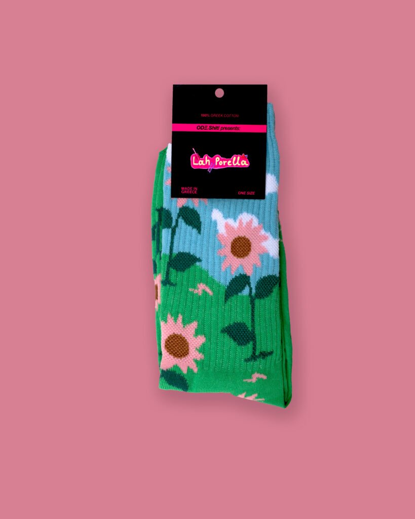 LAH PORELLA x ODE socks – Iliotopos